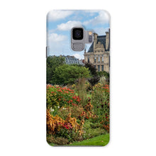 Load image into Gallery viewer, Late Summer Flowers in the Tuileries Phone Case - Paris Phone Case - La Porte Bonheur