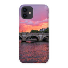 Load image into Gallery viewer, Pont Neuf Paris Sunset Phone Case - Paris Phone Case - La Porte Bonheur
