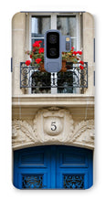 Load image into Gallery viewer, Blue Door No. 5 Phone Case - Paris Phone Case - La Porte Bonheur