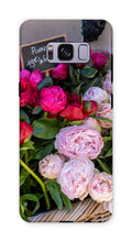 Load image into Gallery viewer, Pink Peonies in Paris Phone Case - Paris Phone Case - La Porte Bonheur