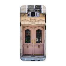 Load image into Gallery viewer, Left Bank Pink Doors Phone Case - Paris Phone Case - La Porte Bonheur - Paris Pink Door Phone Case