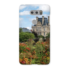 Load image into Gallery viewer, Late Summer Flowers in the Tuileries Phone Case - Paris Phone Case - La Porte Bonheur