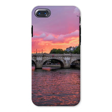 Load image into Gallery viewer, Pont Neuf Paris Sunset Phone Case - Paris Phone Case - La Porte Bonheur