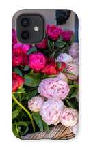 Load image into Gallery viewer, Pink Peonies in Paris Phone Case - Paris Phone Case - La Porte Bonheur