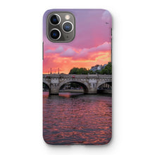 Load image into Gallery viewer, Pont Neuf Paris Sunset Phone Case - Paris Phone Case - La Porte Bonheur