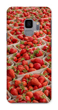 Load image into Gallery viewer, Strawberries at the Marché Phone Case - French Market Phone Case - La Porte Bonheur