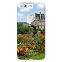 Load image into Gallery viewer, Late Summer Flowers in the Tuileries Phone Case - Paris Phone Case - La Porte Bonheur