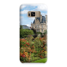 Load image into Gallery viewer, Late Summer Flowers in the Tuileries Phone Case - Paris Phone Case - La Porte Bonheur