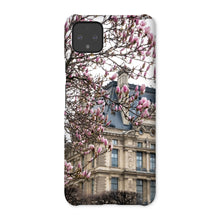 Load image into Gallery viewer, Pink Magnolias and the Louvre Phone Case - Paris Phone Case - La Porte Bonheur