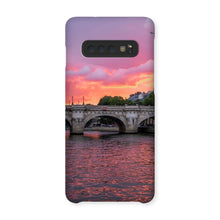 Load image into Gallery viewer, Pont Neuf Paris Sunset Phone Case - Paris Phone Case - La Porte Bonheur