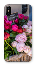 Load image into Gallery viewer, Pink Peonies in Paris Phone Case - Paris Phone Case - La Porte Bonheur