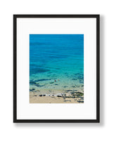 Load image into Gallery viewer, Two Swimmers Granville - Normandy Print - La Porte Bonheur
