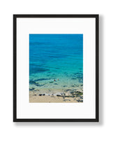 Load image into Gallery viewer, Two Swimmers Granville - Normandy Print - La Porte Bonheur