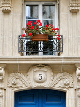Load image into Gallery viewer, Blue Door No. 5 - Paris Print - La Porte Bonheur