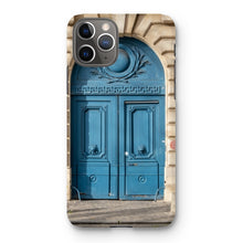 Load image into Gallery viewer, Place Saint-Sulpice Blue Door Phone Case - Paris Phone Case - La Porte Bonheur