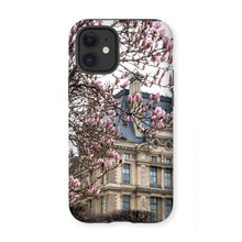 Load image into Gallery viewer, Pink Magnolias and the Louvre Phone Case - Paris Phone Case - La Porte Bonheur