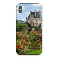 Load image into Gallery viewer, Late Summer Flowers in the Tuileries Phone Case - Paris Phone Case - La Porte Bonheur