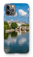 Load image into Gallery viewer, Pont Neuf from Pont des Arts Phone Case - Paris Phone Case - La Porte Bonheur