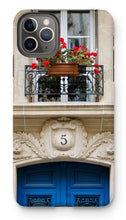 Load image into Gallery viewer, Blue Door No. 5 Phone Case - Paris Phone Case - La Porte Bonheur