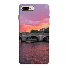 Load image into Gallery viewer, Pont Neuf Paris Sunset Phone Case - Paris Phone Case - La Porte Bonheur
