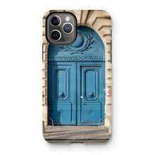 Load image into Gallery viewer, Place Saint-Sulpice Blue Door Phone Case - Paris Phone Case - La Porte Bonheur