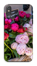 Load image into Gallery viewer, Pink Peonies in Paris Phone Case - Paris Phone Case - La Porte Bonheur