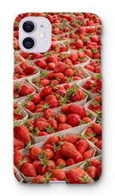 Load image into Gallery viewer, Strawberries at the Marché Phone Case - French Market Phone Case - La Porte Bonheur