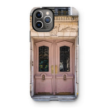 Load image into Gallery viewer, Left Bank Pink Doors Phone Case - Paris Phone Case - La Porte Bonheur - Paris Pink Door Phone Case