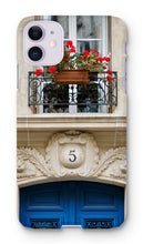Load image into Gallery viewer, Blue Door No. 5 Phone Case - Paris Phone Case - La Porte Bonheur