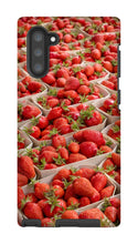 Load image into Gallery viewer, Strawberries at the Marché Phone Case - French Market Phone Case - La Porte Bonheur