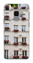 Load image into Gallery viewer, Geraniums on the Left Bank Phone Case - Paris Phone Case -La Porte Bonheur