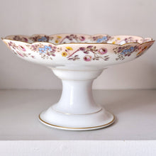 Load image into Gallery viewer, Ch. Pillivuyt et Cie Floral Cake Stand - La Porte Bonheur