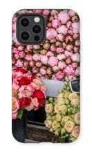 Load image into Gallery viewer, Peonies and Garden Roses at the Marché Phone Case - Paris Phone Case - La Porte Bonheur