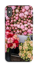 Load image into Gallery viewer, Peonies and Garden Roses at the Marché Phone Case - Paris Phone Case - La Porte Bonheur