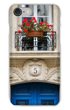 Load image into Gallery viewer, Blue Door No. 5 Phone Case - Paris Phone Case - La Porte Bonheur