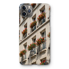Load image into Gallery viewer, Rue Dauphine Geraniums Phone Case - Paris Phone Case - La Porte Bonheur