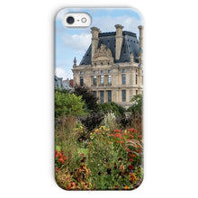 Load image into Gallery viewer, Late Summer Flowers in the Tuileries Phone Case - Paris Phone Case - La Porte Bonheur