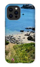 Load image into Gallery viewer, Plage de Port Marie Phone Case - Normandy Phone Case - La Porte Bonheur
