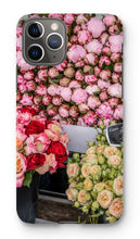 Load image into Gallery viewer, Peonies and Garden Roses at the Marché Phone Case - Paris Phone Case - La Porte Bonheur