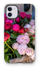 Load image into Gallery viewer, Pink Peonies in Paris Phone Case - Paris Phone Case - La Porte Bonheur