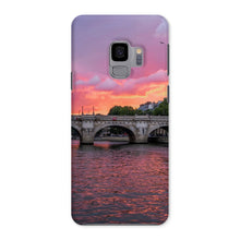 Load image into Gallery viewer, Pont Neuf Paris Sunset Phone Case - Paris Phone Case - La Porte Bonheur