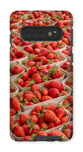 Load image into Gallery viewer, Strawberries at the Marché Phone Case - French Market Phone Case - La Porte Bonheur
