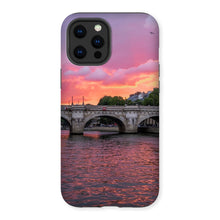 Load image into Gallery viewer, Pont Neuf Paris Sunset Phone Case - Paris Phone Case - La Porte Bonheur