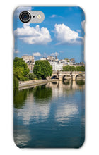 Load image into Gallery viewer, Pont Neuf from Pont des Arts Phone Case - Paris Phone Case - La Porte Bonheur