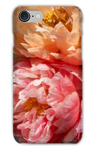 Load image into Gallery viewer, Coral Peonies Phone Case - Peony Phone Case - La Porte Bonheur