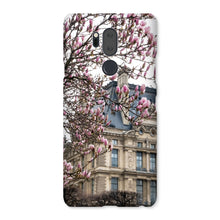 Load image into Gallery viewer, Pink Magnolias and the Louvre Phone Case - Paris Phone Case - La Porte Bonheur