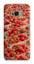 Load image into Gallery viewer, Strawberries at the Marché Phone Case - French Market Phone Case - La Porte Bonheur