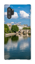 Load image into Gallery viewer, Pont Neuf from Pont des Arts Phone Case - Paris Phone Case - La Porte Bonheur