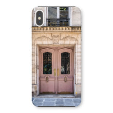 Load image into Gallery viewer, Left Bank Pink Doors Phone Case - Paris Phone Case - La Porte Bonheur - Paris Pink Door Phone Case