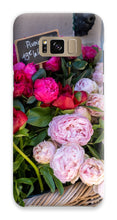 Load image into Gallery viewer, Pink Peonies in Paris Phone Case - Paris Phone Case - La Porte Bonheur